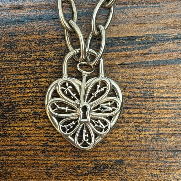 Retired Tiffany & Co. Filigree Heart Necklace - Picture 2 of 7